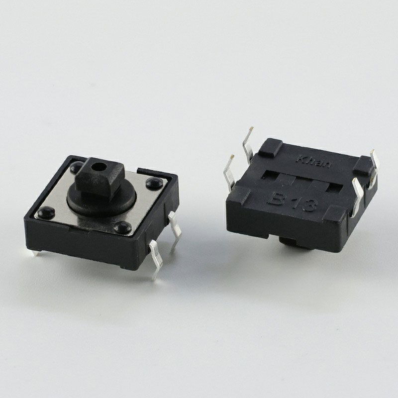 TSA12110 3.8*3.8mm Square Stem 4 Pin Dip 12x12 Tactile Switch